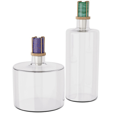 Adalyn Decanter - Set of 2 | Arteriors Home at Lightology Adalyn Decanter - Set of 2