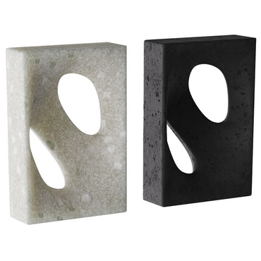 Bondi Bookends - Set of 2 | Arteriors Home at Lightology Bondi Bookends - Set of 2