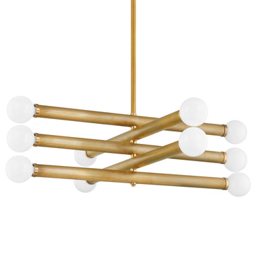 Pienza Chandelier | Corbett Lighting at Lightology Pienza Chandelier
