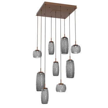 Vessel Square Multi Light Pendant