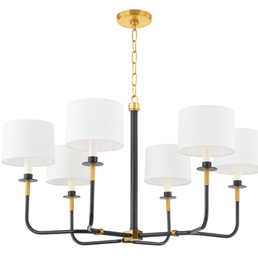 Paramus Chandelier | Hudson Valley Lighting at Lightology Paramus Chandelier