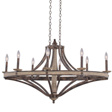 Coronado Oval Chandelier | Kalco at Lightology Coronado Oval Chandelier