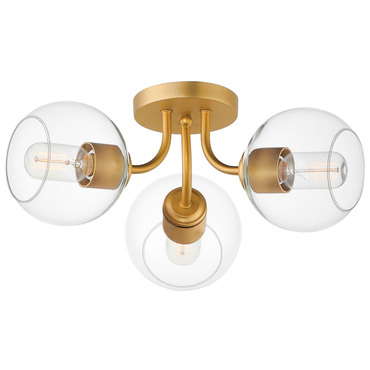Knox Semi Flush Ceiling Light | Maxim Lighting at Lightology Knox Semi Flush Ceiling Light