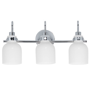 Milk Bathroom Vanity Light | Maxim Lighting at Lightology Milk Bathroom Vanity Light