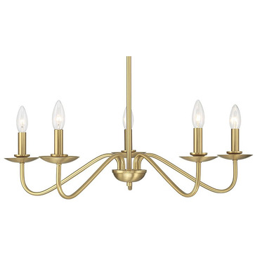 Sweeping Chandelier | Meridian Lighting at Lightology Sweeping Chandelier