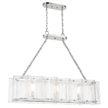 Genry Linear Chandelier | Savoy House at Lightology Genry Linear Chandelier