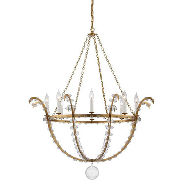 Alonzo Chandelier | Visual Comfort Signature at Lightology Alonzo Chandelier