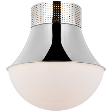 Precision Bulb Ceiling Flush Light | Visual Comfort Signature at Lightology Precision Bulb Ceiling Flush Light