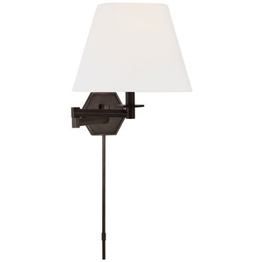 Olivier Swing-arm Plug-in Wall Sconce
