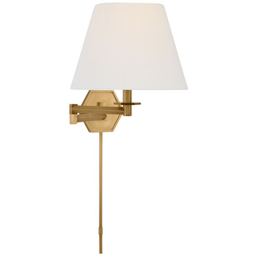Olivier Swing-arm Plug-in Wall Sconce