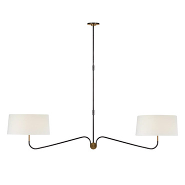 Canto Linear Chandelier | Visual Comfort Signature at Lightology Canto Linear Chandelier