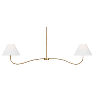 Laguna Linear Chandelier | Visual Comfort Studio at Lightology Laguna Linear Chandelier