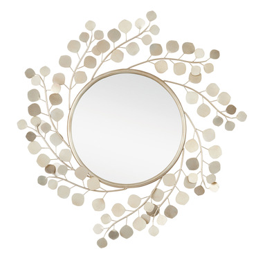 Lunaria Mirror | Currey and Company at Lightology Lunaria Mirror
