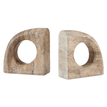 Russo Sculpture Set of 2 | Currey & Company at Lightology Russo Sculpture Set of 2