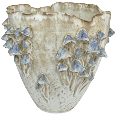 Black Forest Mushroom Vase