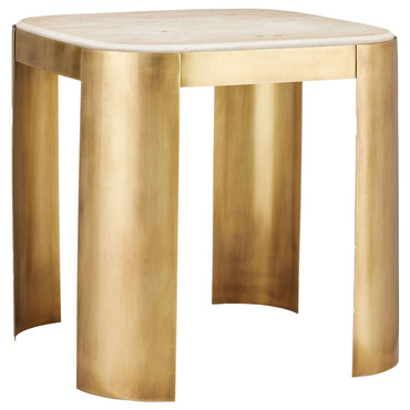 Sev Accent Table | Currey and Company at Lightology Sev Accent Table