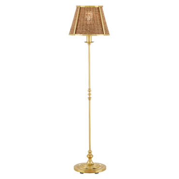 Deauville Floor Lamp | Currey and Company at Lightology Deauville Floor Lamp