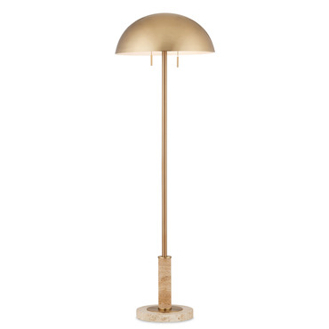 Miles Floor Lamp | Currey and Company at Lightology Miles Floor Lamp