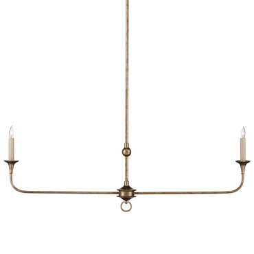 Nottaway Linear Chandelier | Currey and Company at Lightology Nottaway Linear Chandelier