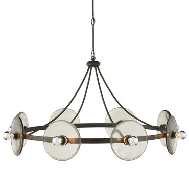 Circumstellar Chandelier | Currey and Company at Lightology Circumstellar Chandelier