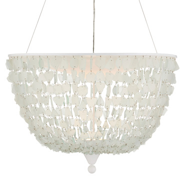 Thalassa Chandelier | Currey and Company at Lightology Thalassa Chandelier