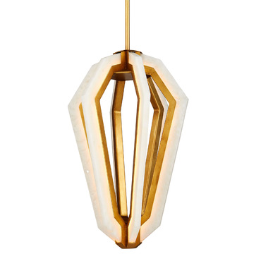 Riviere Pendant | Currey and Company at Lightology Riviere Pendant