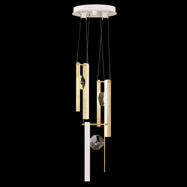 Aria Bar Multi Light Pendant | Fine Art Handcrafted Lighting at Lightology Aria Bar Multi Light Pendant