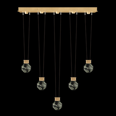 Aria Drop Linear Multi Light Pendant
