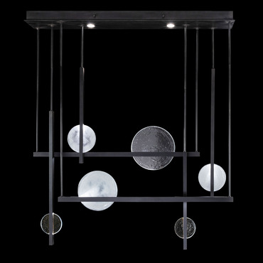 Selene Linear Pendant | Fine Art Handcrafted Lighting at Lightology Selene Linear Pendant