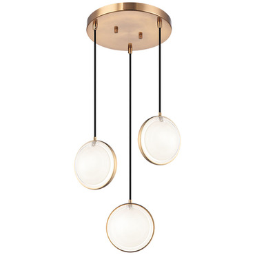 Chatoyant Multi Light Pendant | Matteo Lighting at Lightology Chatoyant Multi Light Pendant