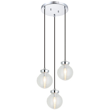 Ridge Multi Light Pendant | Matteo Lighting at Lightology Ridge Multi Light Pendant