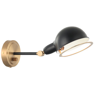 Blare Swing Arm Wall Sconce | Matteo Lighting at Lightology Blare Swing Arm Wall Sconce