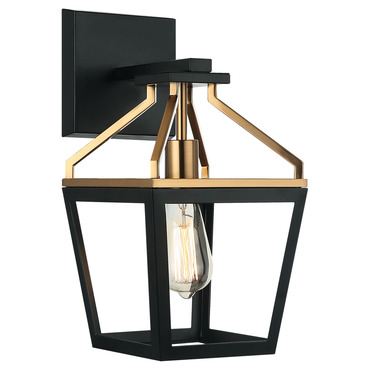 Mavonshire Lantern Wall Sconce | Matteo Lighting at Lightology Mavonshire Lantern Wall Sconce