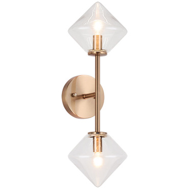 Novo Diamond Wall Sconce | Matteo Lighting at Lightology Novo Diamond Wall Sconce