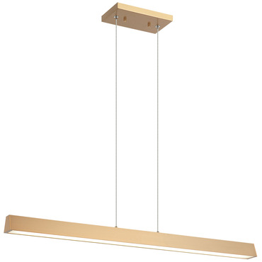 Isosceles Color-Select Linear Chandelier