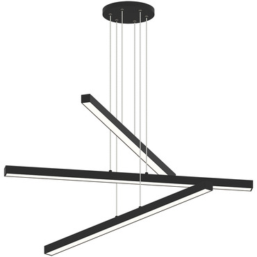 Presley Color Select Multi Light Linear Chandelier | Matteo Lighting at Lightology Presley Color Select Multi Light Linear Chandelier