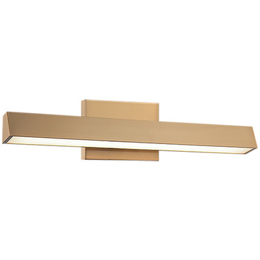 Isosceles Color-Select Bathroom Vanity Light | Matteo Lighting at Lightology Isosceles Color-Select Bathroom Vanity Light