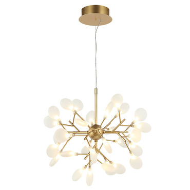 Hydrangea Bloom Ceiling Semi Flush / Chandelier | Matteo Lighting at Lightology Hydrangea Bloom Ceiling Semi Flush / Chandelier