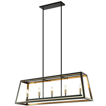 Rosalie Linear Pendant | Matteo Lighting at Lightology Rosalie Linear Pendant