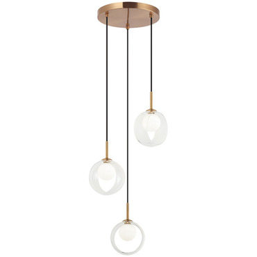 Delcia Multi Light Pendant | Matteo Lighting at Lightology Delcia Multi Light Pendant