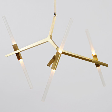 Agnes Chandelier | Roll & Hill at Lightology Agnes Chandelier