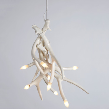 Superordinate Antler Pendant | Roll & Hill at Lightology Superordinate Antler Pendant