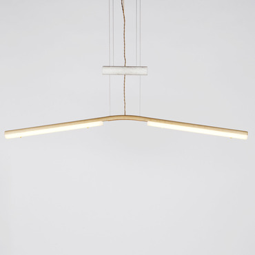Counterweight Linear Pendant | Roll & Hill at Lightology Counterweight Linear Pendant
