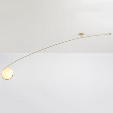 Fiddlehead Cantilever Ceiling Light | Roll & Hill at Lightology Fiddlehead Cantilever Ceiling Light