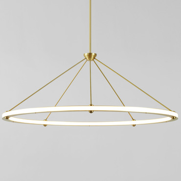 Halo Circle Pendant | Roll & Hill at Lightology Halo Circle Pendant