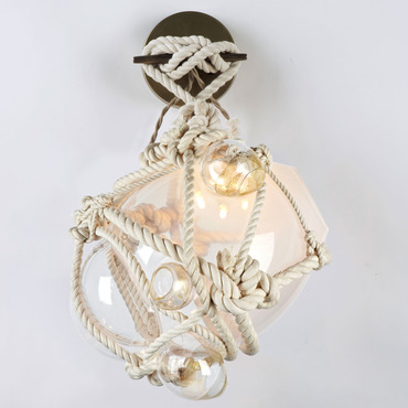 Knotty Bubbles Wall Sconce | Roll & Hill at Lightology Knotty Bubbles Wall Sconce