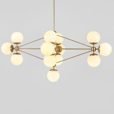 Modo Diamond Chandelier | Roll & Hill at Lightology Modo Diamond Chandelier