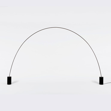 Pole Arch Floor Lamp | Roll & Hill at Lightology Pole Arch Floor Lamp