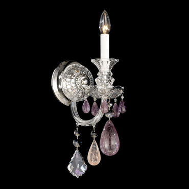 Hamilton Rock Crystal Wall Sconce
