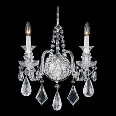 Hamilton Rock Crystal Wall Sconce